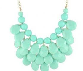 Statement Jewelry, Chunky Necklace, Bubble Necklace 